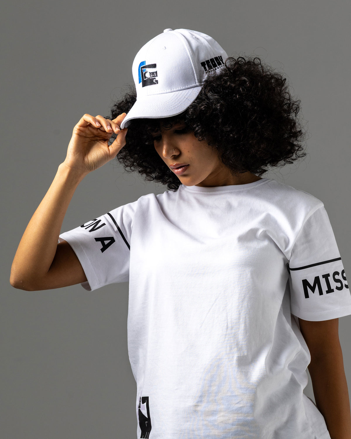 Teddy Cap - White