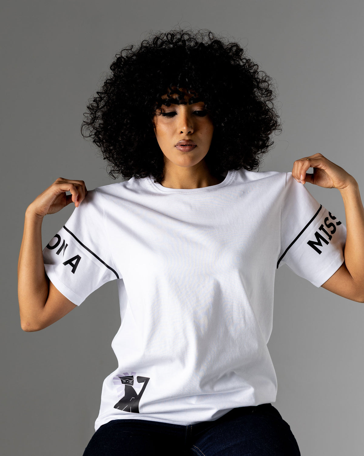 Cat On A Mission Tee